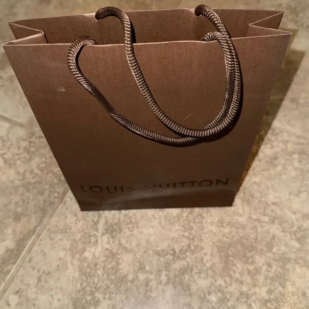 Louis Vuitton Dark Brown shopping Bag